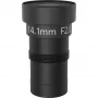Objektiv für Sicherheitskamera AXIS 03140-001 – 14,1 mm Brennweite, 31° horizontaler Betrachtungswinkel, schwarz