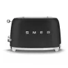 Toaster Smeg 50's Style TSF01BLMEU 2 Scheiben Schwarz Edelstahl