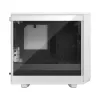 Fractal Design Meshify 2 Nano - Mini-ITX Tower (Tempered Glass) - kein Netzteil (ATX) - Weiß - USB/Audio (FD-C-MES2N-02)