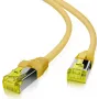 Netzwerkkabel Helos 263787 Gelb 30m Cat6a S/FTP