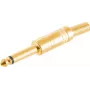 Mono 6,3-mm-Stecker ShiverPeaks 50600-G – vergoldeter Metall-Audiostecker