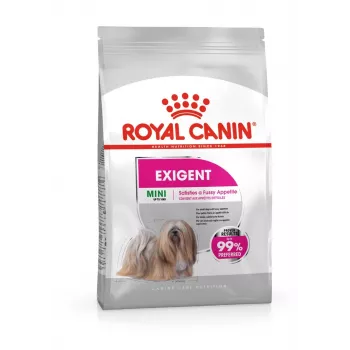 Trockenfutter für Hunde Royal Canin Mini Exigent 1 kg — kleine Rasse Senior, 30 % Protein, 22 % Fett