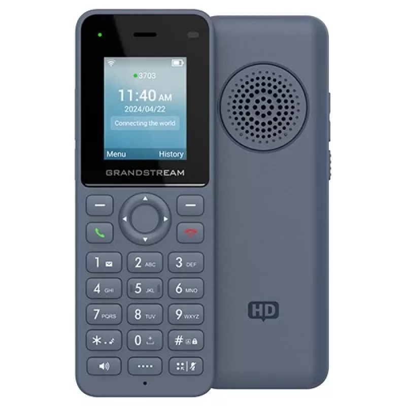 Grandstream Networks WP816 IP-Telefon Anthrazit 2 Leitungen LCD Wi-Fi