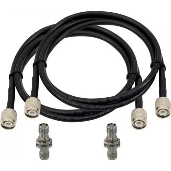 Koaxial-Antennenkabel Omnitronic TNC-Set 10 m, TNC Stecker–Buchse, 10 Meter