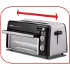 Toaster Tefal TL6008 2 Scheiben 1300 W Aluminium Schwarz