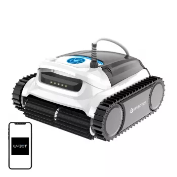 Kabelgebundener Poolreinigungsroboter Wybot M1C mit effizienter Saugleistung und einfacher Navigation