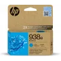 Tintenpatrone HP 938e EvoMore Cyan – Standardreichweite, Einzelpackung, ca. 1650 Seiten