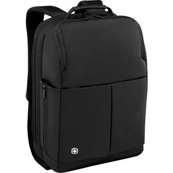 WENGER Reload Notebook-Rucksack für 35,8 bis 39,6 cm 14,1 bis 15,6 Zoll Tablet, Laptop schwarz