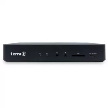 TERRA 1480375 Laptop-Dockingstation/Port-Replikator Kabelgebunden USB 3.2 Gen 1 (3.1 Gen 1) Typ-C Schwarz