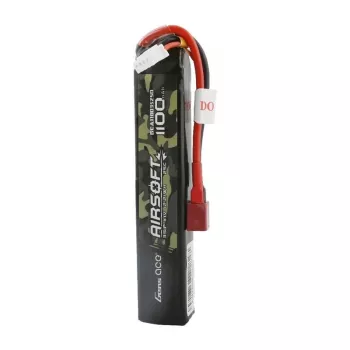 Gens ace 1100mAh 3S1P LiPo 11.1V 25C Akku für Airsoft