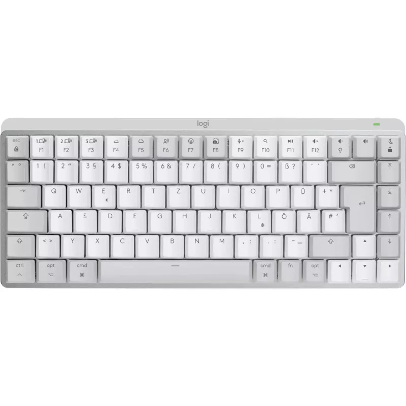Logitech MX Mechanical Mini for Mac – Drahtlose beleuchtete Tastatur, Tenkeyless