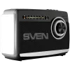 Lautsprecher SVEN SRP-155, schwarz (3W, Bluetooth, FM/AM/SW, USB, microSD, Taschenlampe, Akku)