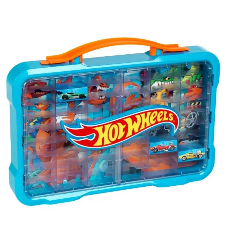 Hot Wheels Aufbewahrungskoffer mit leuchtendem Logo