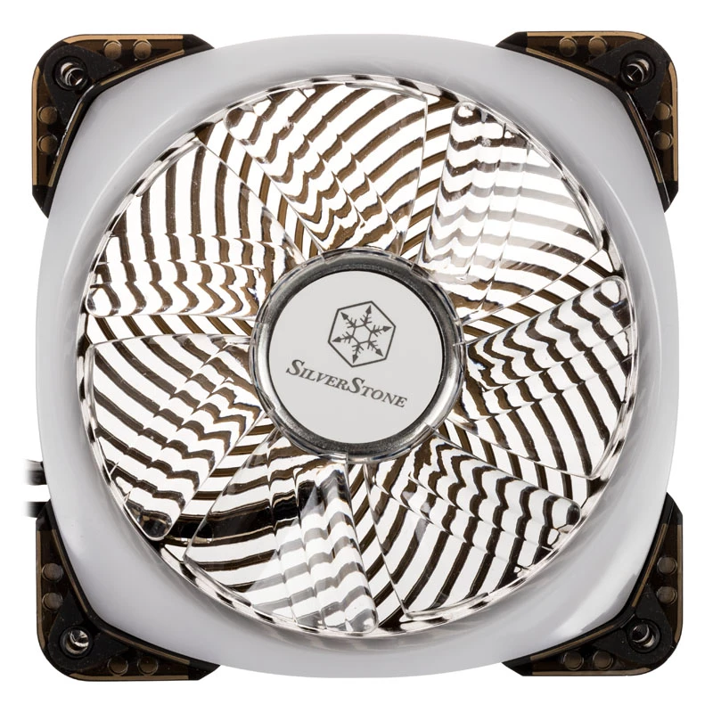 SilverStone SST-AP124-ARGB 120mm ARGB Gehäuselüfter - Schwarz