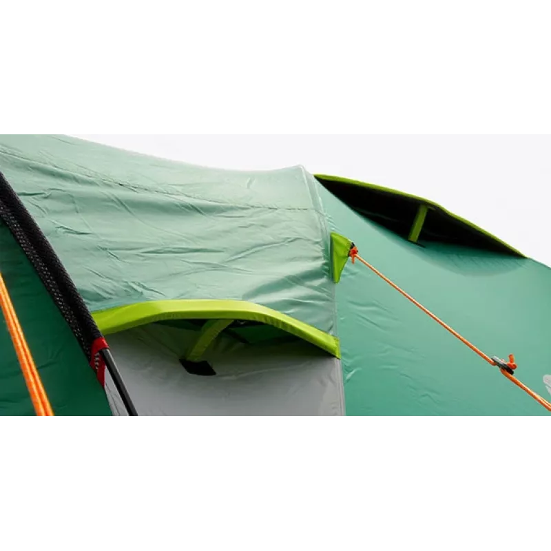 Kuppel-/Igluzelt COLEMAN Kobuk Valley 4 Plus — 4-Personen, hartes Gestänge, grün