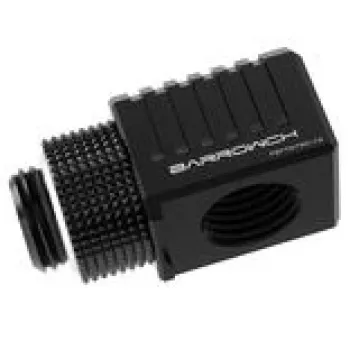 Barrow 90° Adapter G1/4'' Innengewinde auf G1/4'' Innengewinde — schwarz