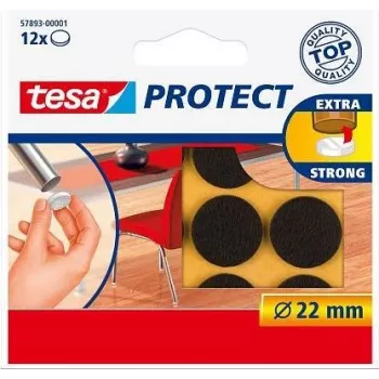 Möbel-Bodenschoner-Pads Tesa 57893-00000-01 12 Stück rund