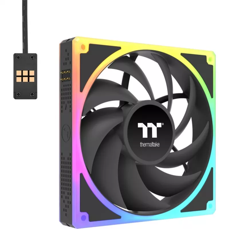 Case/CPU-Lüfter THERMALTAKE TOUGHFAN EX 140 ARGB Sync 3Pack – 140 mm, hoher Luftstrom, niedrige Geräuschentwicklung