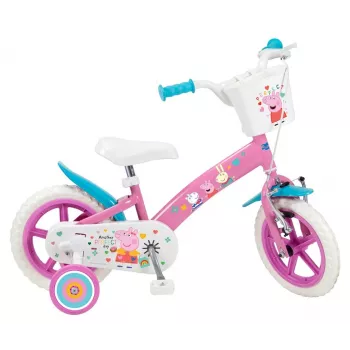 Kinderfahrrad Toimsa Modell 1195 Peppa Pig 12 Zoll pink — 12-Zoll-Rad, Kinderfahrrad