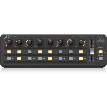 MIDI Tastatur USB Behringer X-TOUCH MINI Steuerungstyp Tasten Drehregler Schieberegler