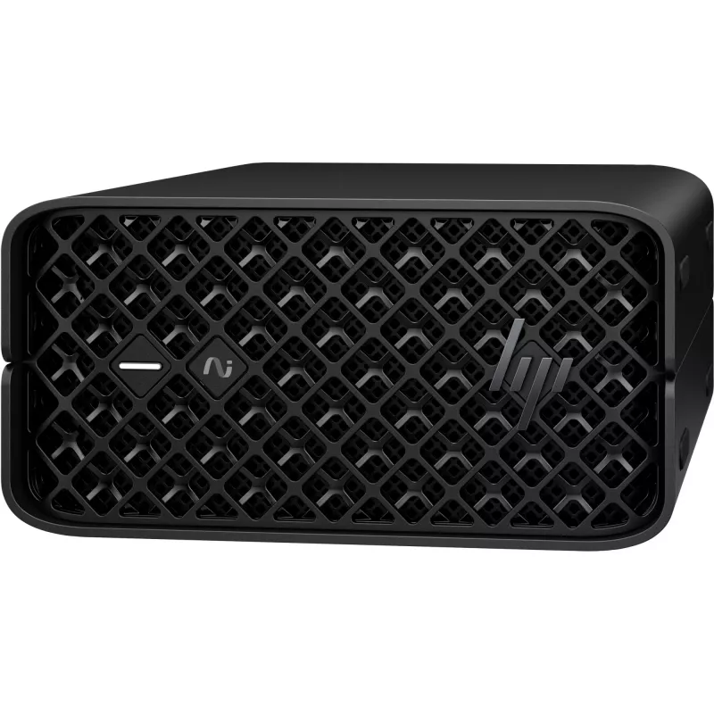 HP Inc. HP Workstation Z2 G1a - Mini - 4U - 1 x Ryzen AI Max+ Pro 395 / 3 GHz - RAM 64 GB - SSD 2 TB - NVMe, TLC - Radeon 8060S - Wi-Fi 6, Wi-Fi 7, Bluetooth, 1GbE, 2.5GbE - WLAN:
