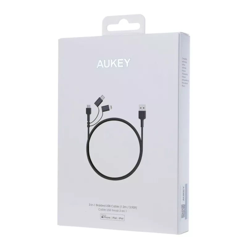 AUKEY CB-BAL5 Lightning-Kabel 1,2 m