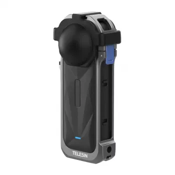 Schutz-Aluminiumgehäuse für Insta360 X5 von Telesin — Hartschalenabdeckung, Modell S6-FMS-19-TIS