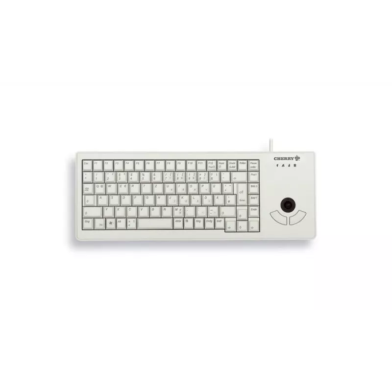 CHERRY XS Trackball Tastatur Universal USB QWERTY US Englisch Grau