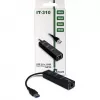Inter-Tech Argus IT-310 - Hub - 3 x SuperSpeed USB 3.0 + 1 x 10/100/1000 - Desktop (88885439)