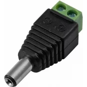 Netzteiladapter EUROLITE 50532025 männlich – DC-Hohlstecker auf Schraubklemme