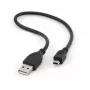 Gembird USB 2.0 A auf Mini-USB-M-Stecker Kabel 0,3 m Grau