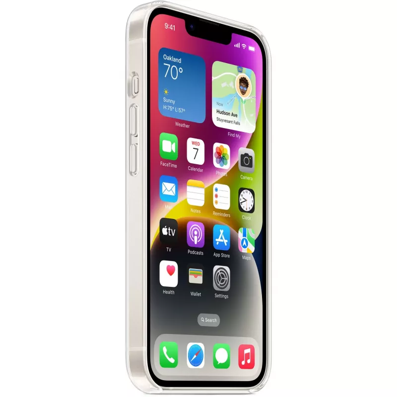 Cover Apple iPhone 14 Clear Case mit MagSafe