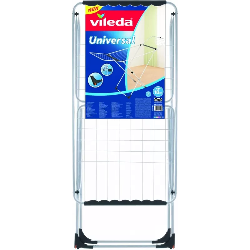 Vileda 157241 X Legs Clothes Line Weiß