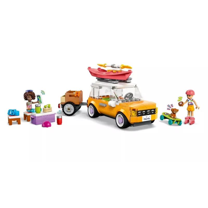 Bauspielzeug LEGO Friends Spielset 42659 Abenteuerreise mit Freunden, 220 Teile, 2 Minifiguren, ab 6 Jahren