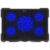 Tellur Kühlpad Basic 17, 5 Lüfter, LED, Schwarz