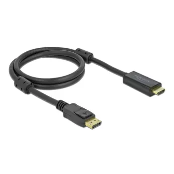 Kabel DeLOCK Active DisplayPort 1.2 zu HDMI 4K 60 Hz 1 m