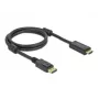 Kabel DeLOCK Active DisplayPort 1.2 zu HDMI 4K 60 Hz 1 m