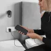 Qoltec 52381 Super Quick PD-Ladegerät | 1xUSB-C | 1xUSB | 90W | 5-20V | 2,4-4,35A | Schwarz