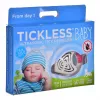 Ultraschall-Zeckenabwehr TICKLESS PRO-104BE für Haustiere – tragbar, batteriebetrieben, wasserdicht, 1,5 m Reichweite, beige