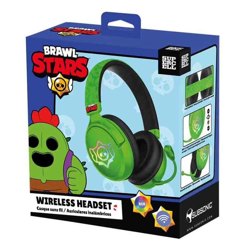 Kabelloses Subsonic Gaming-Headset Brawl Stars Skull