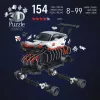 3D Puzzle Ravensburger Iconics Porsche 911 GT3 Cup – Modellbausatz