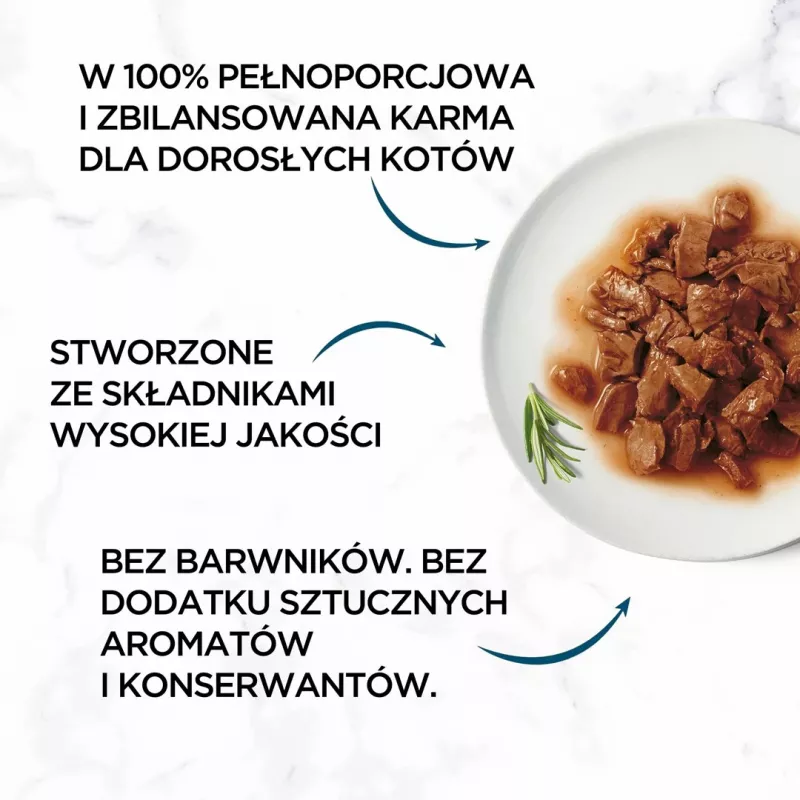 PURINA Gourmet Perle Mix - Nassfutter für Katzen - 60x85 g