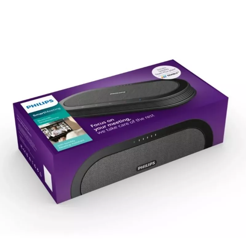 Philips PSE0501 Bluetooth-Konferenzlautsprecher Grau 5.0