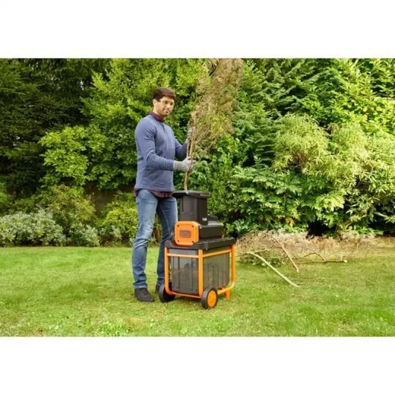 Schwarz & Decker BEGAS5800-QS Gartenhäcksler 2800 W 45 L