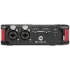 Tragbarer Audiorecorder Tascam FR-AV4 — 6-Kanal, 4 XLR-Kombi + 2x 3,5 mm, 24/32-Bit, 48/96/192 kHz, MicroSD bis 512 GB, USB-C, PD