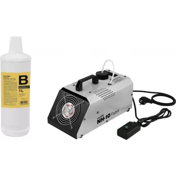 Nebelmaschine EUROLITE NH-10 mit 1L Nebelfluid, tragbarer Nebelgenerator für Events und Bühne