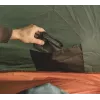 Tunnelzelt Easy Camp Pasvik 4 — 4-Personen, Hartgestell, 3 m wasserdichtes Überzelt, Aluminiumgestänge, dunkelgrün, 2350×4050×1200 mm