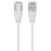 Netzwerk-Patchkabel UBIQUITI UACC-Cable-Patch-EL-C6A 0,15 m Cat6a RJ-45 durchscheinend weiß