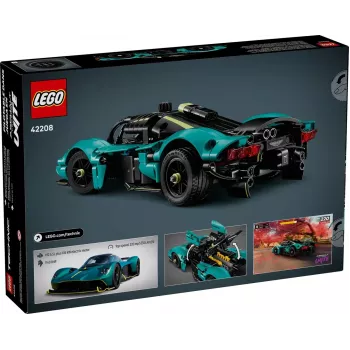 LEGO Technic Bausatz Aston Martin Valkyrie Modell Maßstab 1:8, 707 Teile, empfohlenes Alter 9+