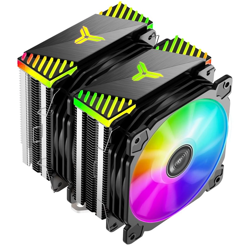Jonsbo CR-2000GT Computer-Kühlsystem Prozessor-Kühler 12 cm Schwarz 1 St.